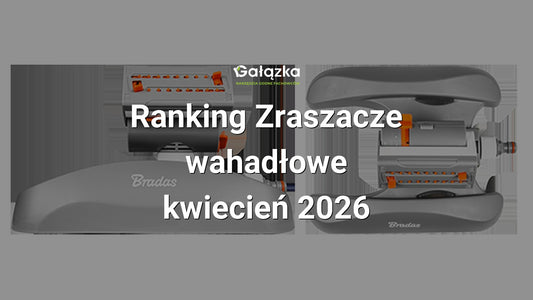 Ranking Zraszacze wahadłowe - kwiecień 2026 w Gałązka24.pl. Zdjęcie produktu: WHITE LINE Regulowany zraszacz oscylacyjny, 16 dysz | WL-Z17