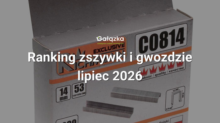 Ranking zszywki i gwozdzie - lipiec 2026 w Gałązka24.pl. Zdjęcie produktu: Zszywki do tapicerki 14mm typ 53 opak. 1000szt | C0814