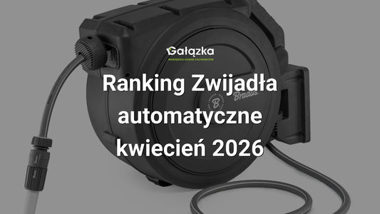 Ranking Zwijadła automatyczne - kwiecień 2026 w Gałązka24.pl. Zdjęcie produktu: Automatyczny bęben ogrodowy WHITE LINE z wężem 1/2" 30 m i akcesoriami | WL-W7B30