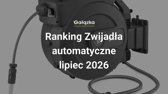 Ranking Zwijadła automatyczne - lipiec 2026 w Gałązka24.pl. Zdjęcie produktu: Automatyczny bęben ogrodowy WHITE LINE z wężem 1/2