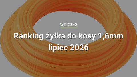 Ranking żyłka do kosy 1,6mm - lipiec 2026 w Gałązka24.pl. Zdjęcie produktu: Żyłka do kos. okrągła 15m 1,6 | C3651