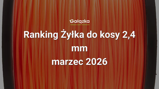 Ranking Żyłka do kosy 2,4 mm - marzec 2026 w Gałązka24.pl. Zdjęcie produktu: Żyłka do kos. okrągła szpula 2,4mm 262m | C3635