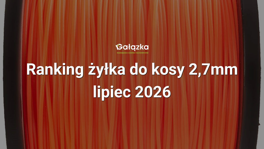 Ranking żyłka do kosy 2,7mm - lipiec 2026 w Gałązka24.pl. Zdjęcie produktu: Żyłka do kos. okrągła szpula 2,7mm 216m | C3636