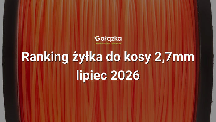 Ranking żyłka do kosy 2,7mm - lipiec 2026 w Gałązka24.pl. Zdjęcie produktu: Żyłka do kos. okrągła szpula 2,7mm 216m | C3636