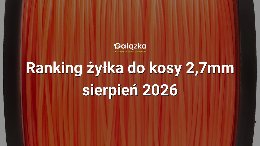 Ranking żyłka do kosy 2,7mm - sierpień 2026 w Gałązka24.pl. Zdjęcie produktu: Żyłka do kos. okrągła szpula 2,7mm 216m | C3636