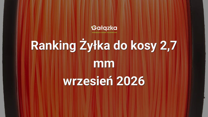 Ranking Żyłka do kosy 2,7 mm - wrzesień 2026 w Gałązka24.pl. Zdjęcie produktu: Żyłka do kos. okrągła szpula 2,7mm 216m | C3636