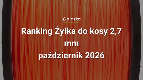 Ranking Żyłka do kosy 2,7 mm - październik 2026 w Gałązka24.pl. Zdjęcie produktu: Żyłka do kos. okrągła szpula 2,7mm 216m | C3636