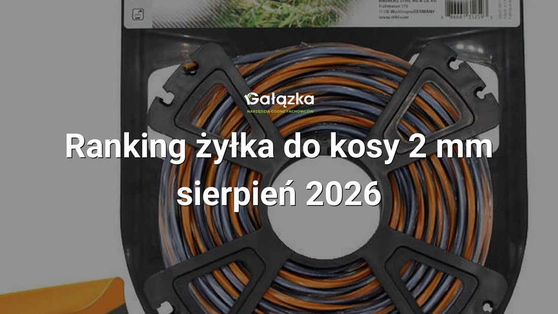 Ranking żyłka do kosy 2 mm - sierpień 2026 w Gałązka24.pl. Zdjęcie produktu: Żyłka Carbon CF3 Pro 2,0 mm 45 m 3K do podkaszarki zapewnia precyzyjne i wytrzymałe cięcie trawy | 0000-930-4318
