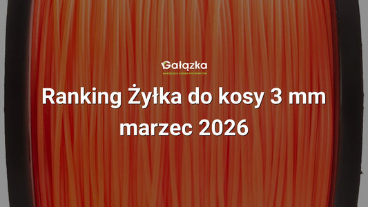 Ranking Żyłka do kosy 3 mm - marzec 2026 w Gałązka24.pl. Zdjęcie produktu: Żyłka do kos. okrągła szpula 3,0mm 168m | C3637