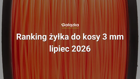 Ranking żyłka do kosy 3 mm - lipiec 2026 w Gałązka24.pl. Zdjęcie produktu: Żyłka do kos. okrągła szpula 3,0mm 168m | C3637