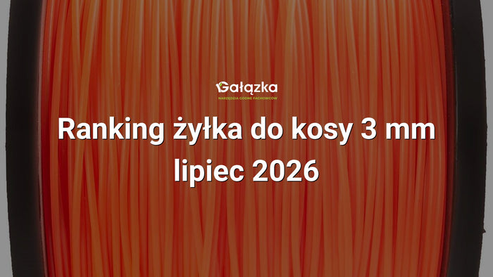 Ranking żyłka do kosy 3 mm - lipiec 2026 w Gałązka24.pl. Zdjęcie produktu: Żyłka do kos. okrągła szpula 3,0mm 168m | C3637
