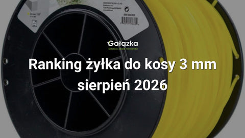 Ranking żyłka do kosy 3 mm - sierpień 2026 w Gałązka24.pl. Zdjęcie produktu: Żyłka kwadratowa STIHL 3,0 mm 271 m żółta do podkaszarki mocna i dobrze widoczna | 0000-930-2620