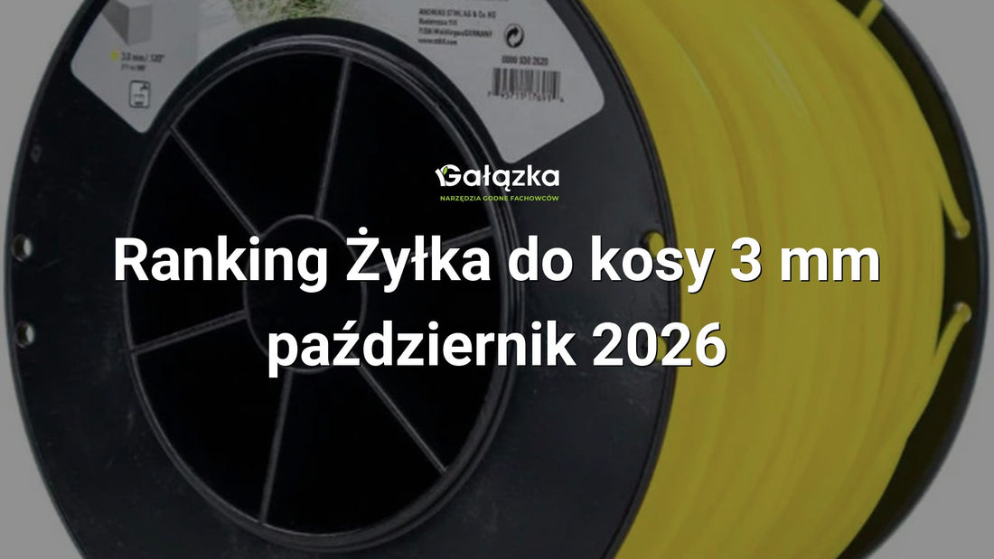 Ranking Żyłka do kosy 3 mm - październik 2026 w Gałązka24.pl. Zdjęcie produktu: Żyłka kwadratowa STIHL 3,0 mm 271 m żółta do podkaszarki mocna i dobrze widoczna | 0000-930-2620