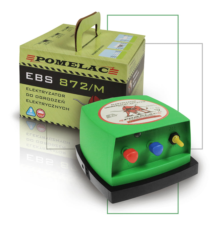 Elektryzator pastuch EBS-872/M 0,4J akumulatorowy 12V | 101-020-010
