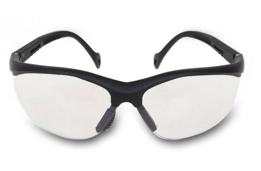Okulary ochronne AIR BLACK bezbarwne – lekkie i wygodne zabezpieczenie oczu podczas pracy| 7071BC