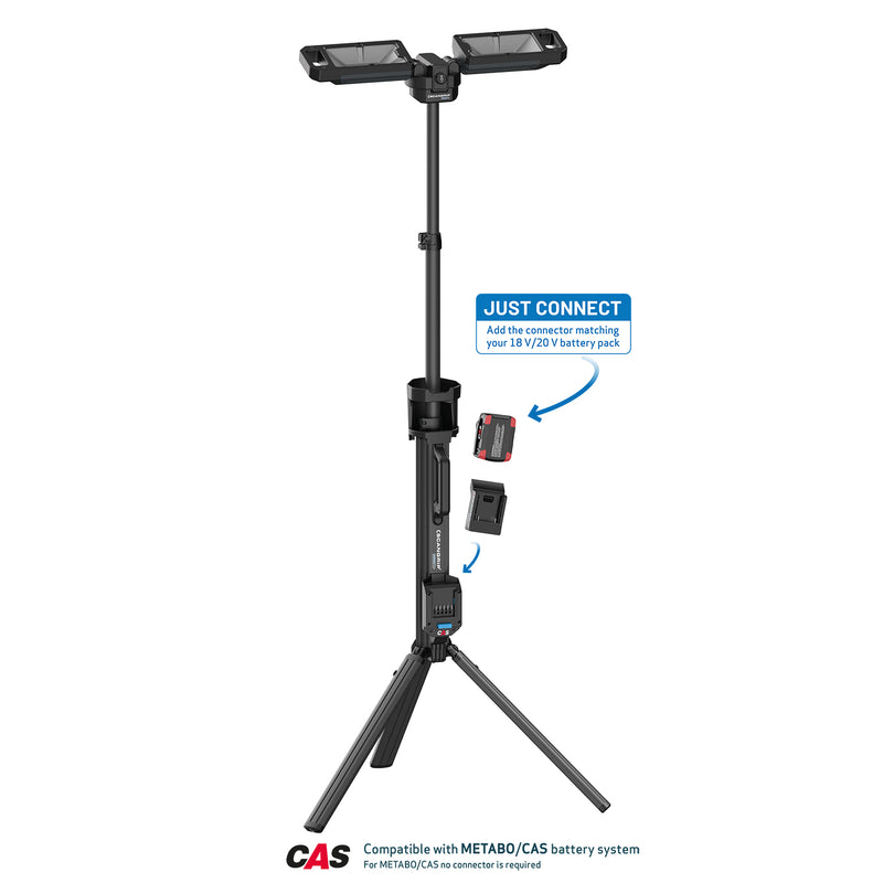 Lampa ze statywem TOWER 8 CONNECT 8000lm | 03.6107C