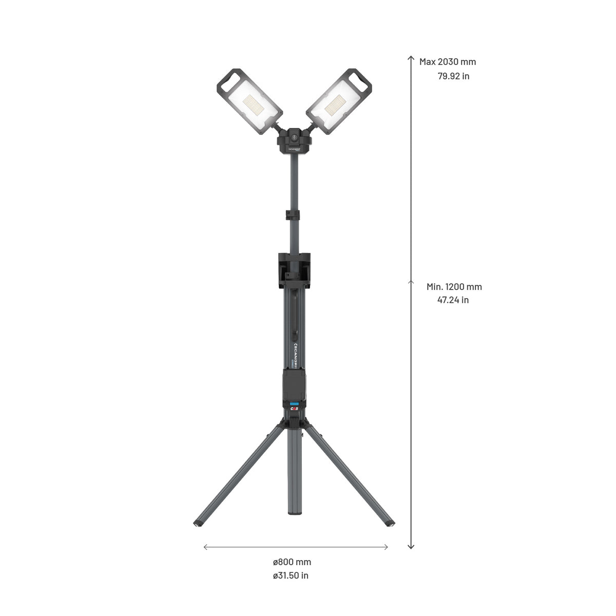 Lampa ze statywem TOWER 8 CONNECT 8000lm | 03.6107C