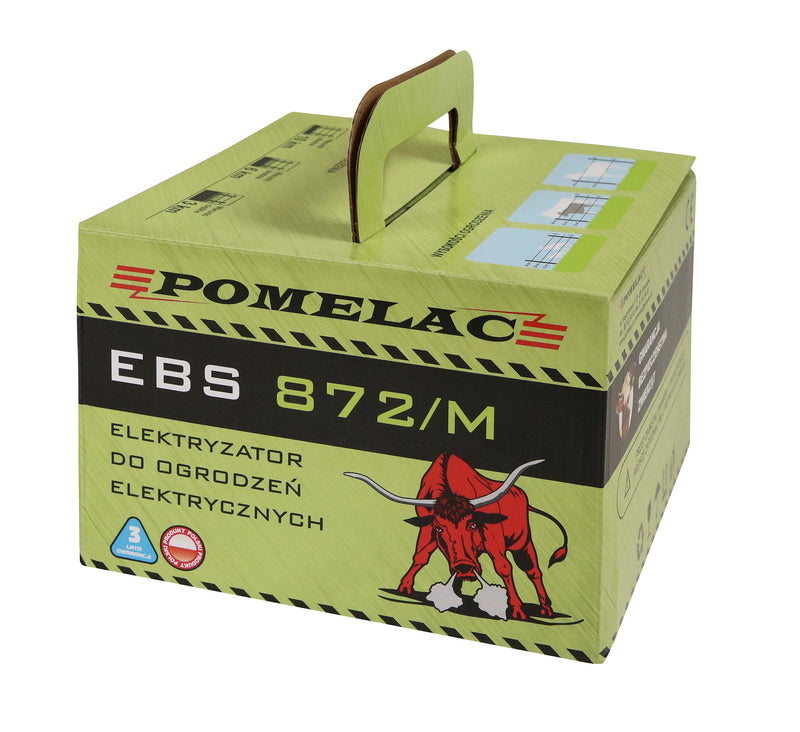 Elektryzator pastuch EBS-872/M 0,4J akumulatorowy 12V | 101-020-010