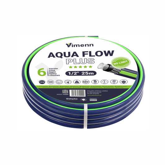 Wąż ogrodowy AQUA FLOW PLUS 1/2"-25m | V50000