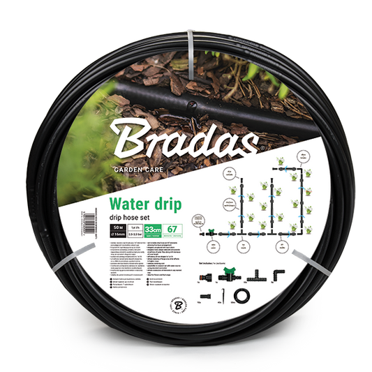 Zestaw z wężem kroplującym WATER DRIP - 50m | DSWWM50-SET1 - Centrum Techniczne Gałązka