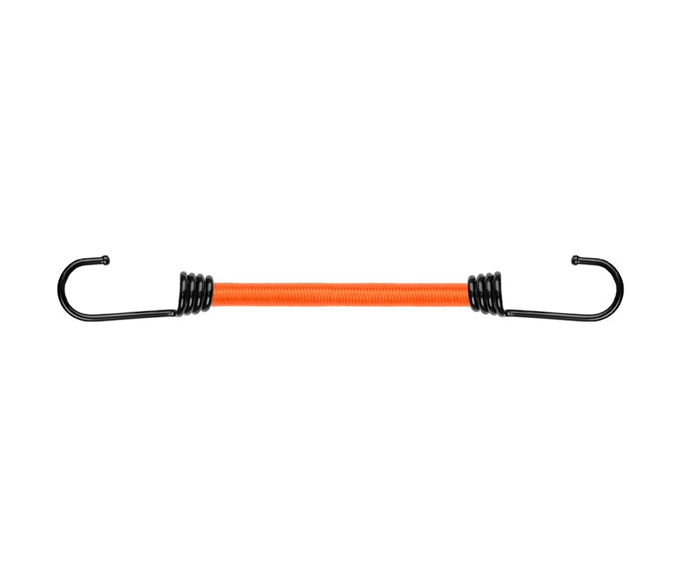 Guma elastyczna z hakiem metalowym BUNGEE CORD HOOK 80cm | BCH1-08080OR-E - Centrum Techniczne Gałązka