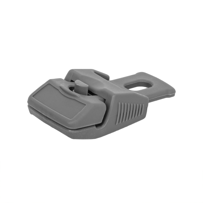 BUNGEE CORD CLIPS klips zaciskowy z uchwytem, grey  | BCK2-B