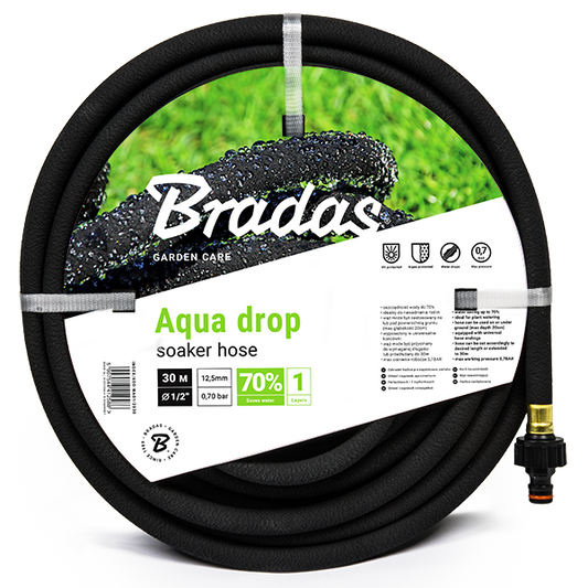 Wąż nawadniający AQUA-DROP 1/2" - 20m | WAD1/2020 - Centrum Techniczne Gałązka