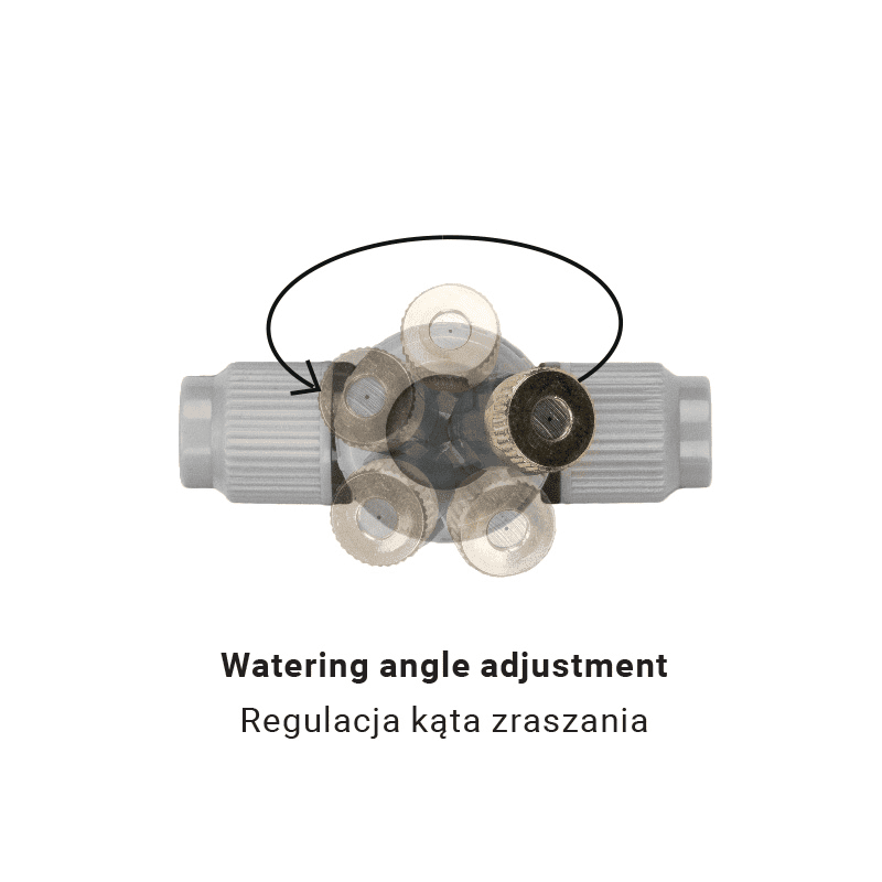 WHITE LINE Ogrodowa mgiełka wodna 6m | WL-Z1006 - Centrum Techniczne Gałązka