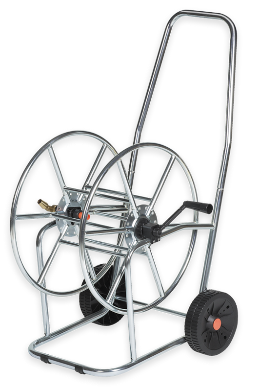 Wózek na wąż 3/4'' 80m SOLID ZINC-CHROM | AG3318 - Centrum Techniczne Gałązka