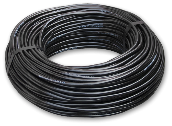 Wąż PVC BLACK do mikro zraszaczy 4 x 7mm, 100m | DSWIG40*70/100 - Centrum Techniczne Gałązka