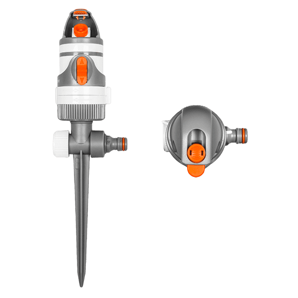 WHITE LINE Zraszacz obrotowy 2-funkcyjny, na kolcu | WL-Z02 - Centrum Techniczne Gałązka