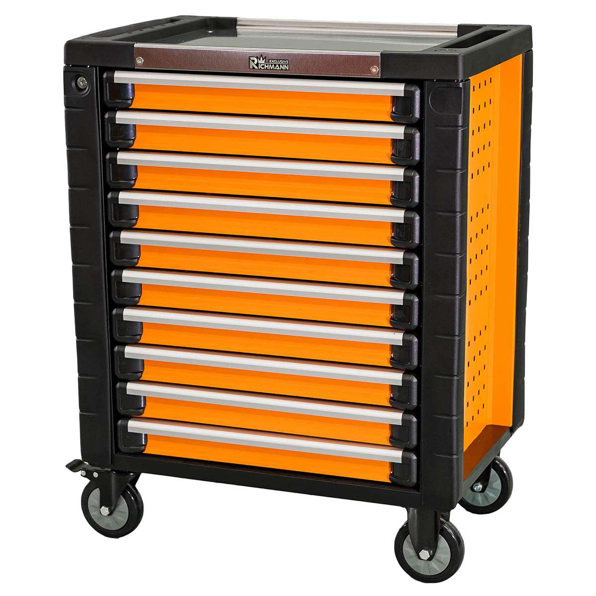 Wózek warsztatowy 10 szuflad z wyposażeniem 386 elem. | C1276 - Centrum Techniczne Gałązka