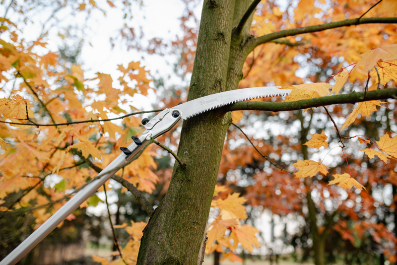 Piła teleskopowa z hakiem V-SERIES-P 0,97–3 m z ostrzem 320 mm, wygodna i wytrzymała do gałęzi | KT-V1501-097-300