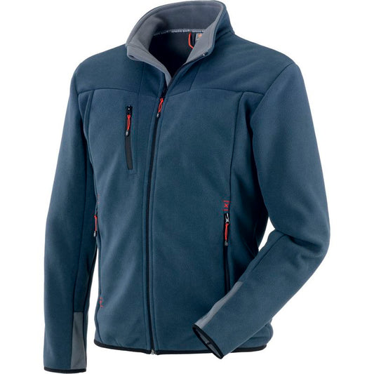 Kurtka polarowa NAVIS granatowa r.3XL ciepła, wygodna, robocza | 455055/XXXL