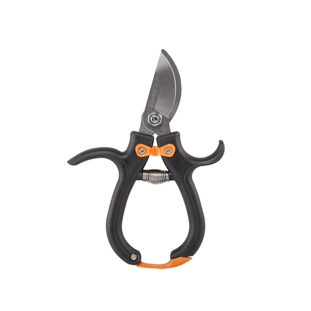 Sekator ogrodowy V-SERIES z ostrzem mijającym, stalowy do precyzyjnego cięcia gałęzi i roślin | KT-V1012