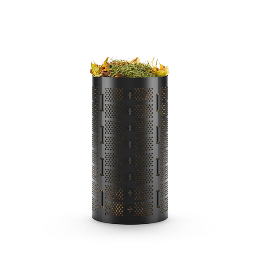 Kompostownik HDPE 0,9×1,6 m o średnicy 50 cm BOX do wygodnego przechowywania odpadów organicznych w ogrodzie | TQ-K09050BOX