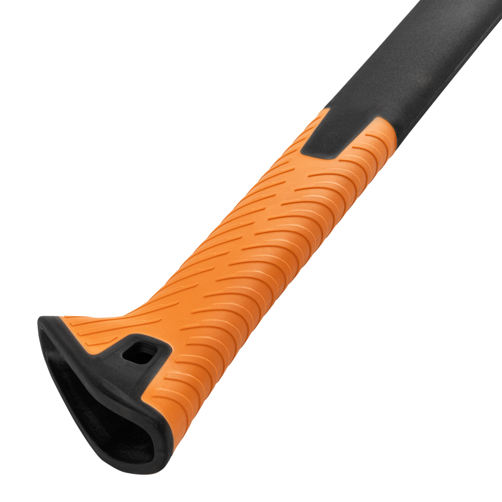 Siekiera uniwersalna NYLON PROFESSIONAL 740 g wytrzymała do rąbania drewna i prac ogrodowych | KT-SN1074