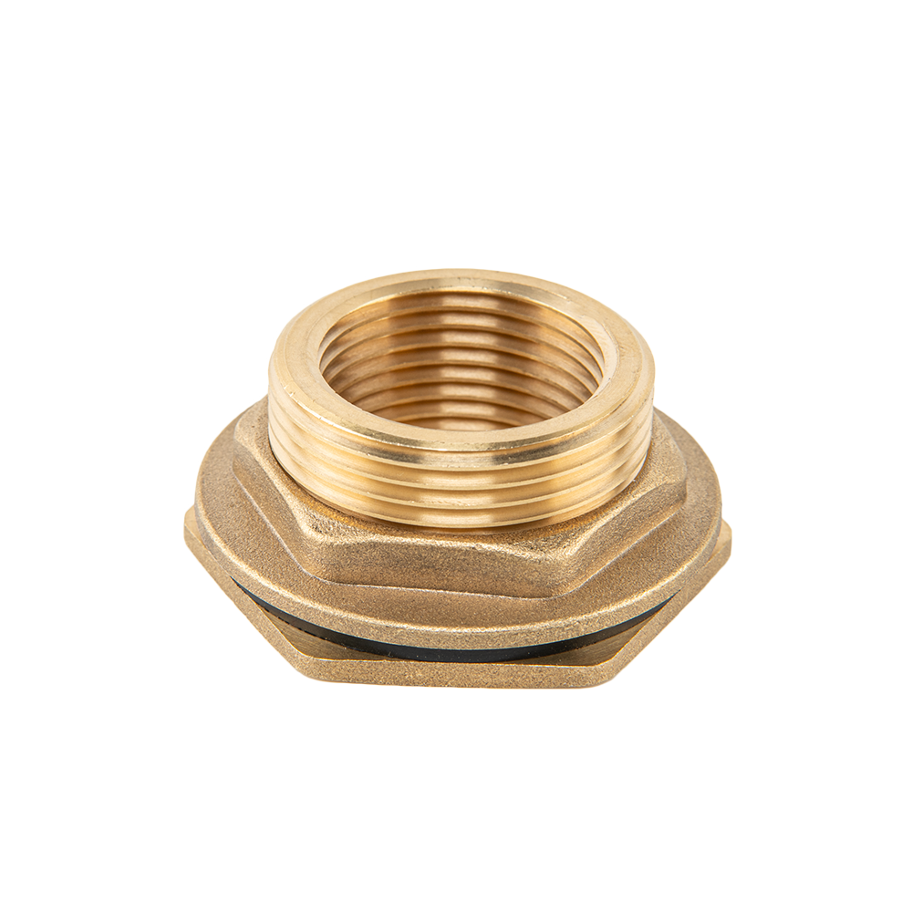 Przepust zbiornika 3/4" x 1/2" długość 22 mm TANK CONNECTOR, trwały i szczelny | BR-P12034