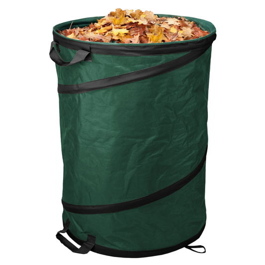 Kosz ogrodowy POP-UP 272 L składany ze sprężyną do wygodnego zbierania liści i odpadów ogrodowych | TQ-BS272