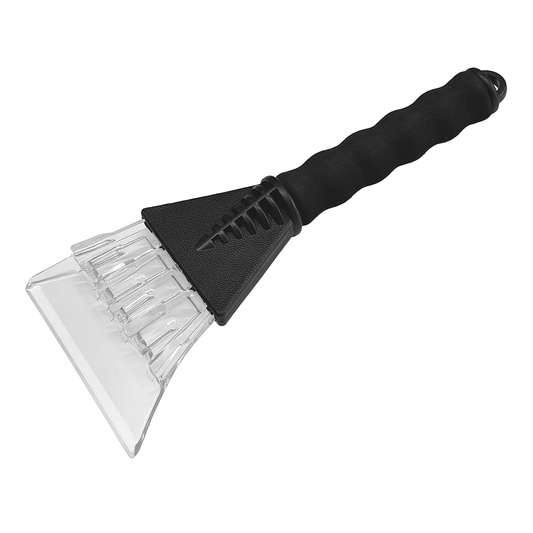 Skrobak do szyb samochodowych SOFT szary delikatny do bezpiecznego usuwania lodu i szronu | ICE303GY