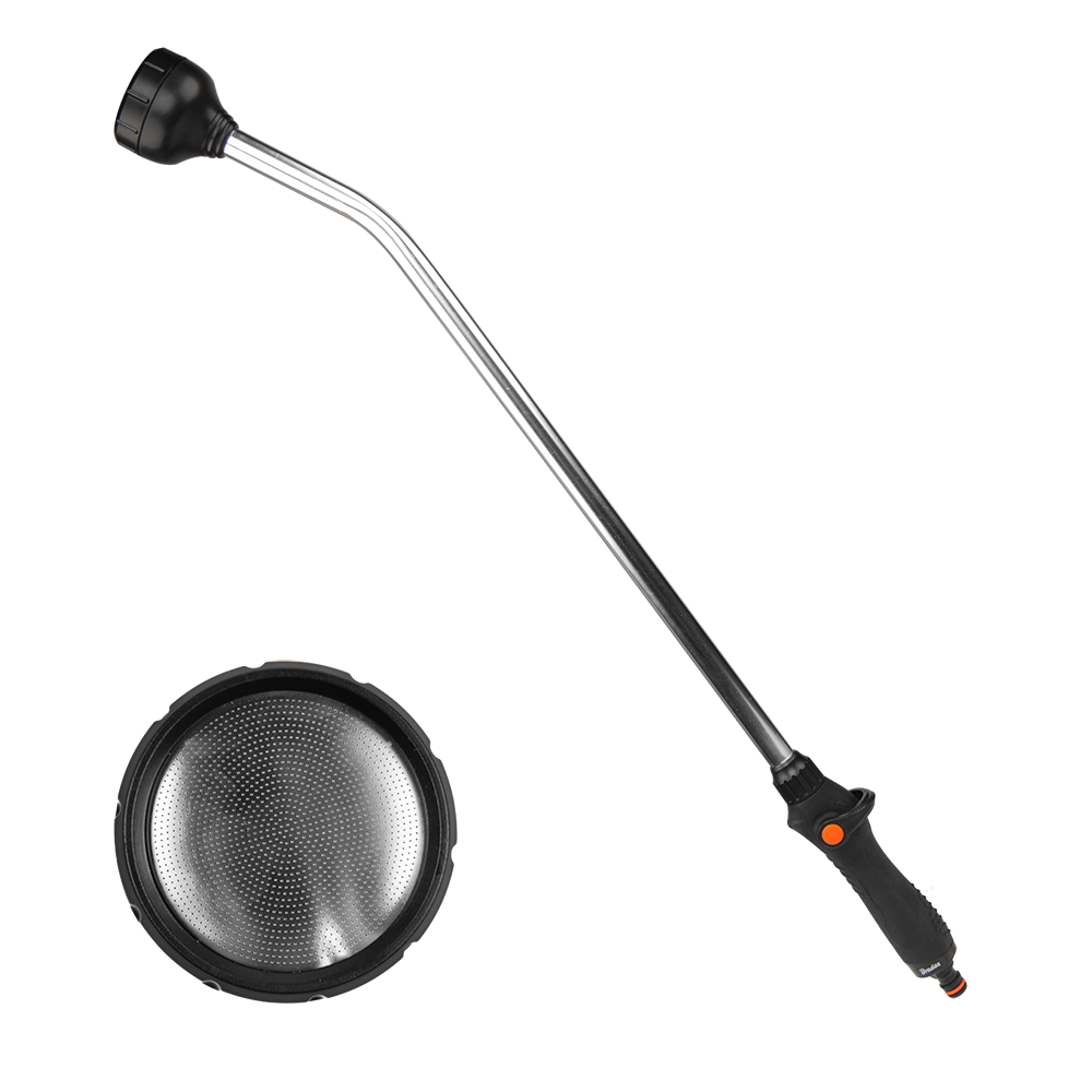 Lanca opryskowa metalowa 76 cm z zaworem i sitkiem BLACK LINE | ECO-4453