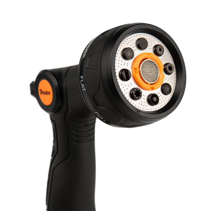 Pistolet 8‑funkcyjny SMOOTH CONTROL BLACK LINE do wygodnego i precyzyjnego podlewania ogrodu| ECO-2054