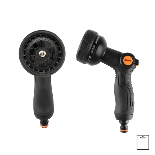 Pistolet 10‑funkcyjny SMOOTH CONTROL BLACK LINE do wygodnego i uniwersalnego podlewania roślin w ogrodzie| ECO-2055