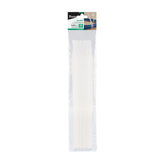 Taśma wielofunkcyjna MULTIUSE 10x300 mm neutral 20 sztuk, trwała i uniwersalna | TS1310300N/20