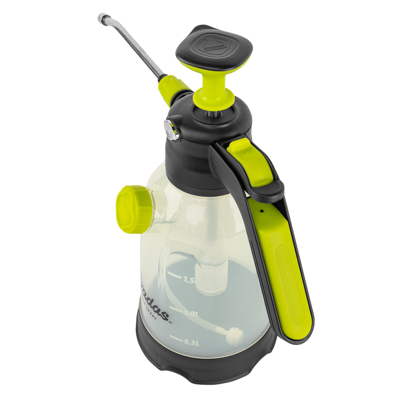 Opryskiwacz AQUA SPRAY CLEAR 2 L z bocznym wlewem do łatwego podlewania i ochrony roślin w ogrodzie | AS0200CL/SF