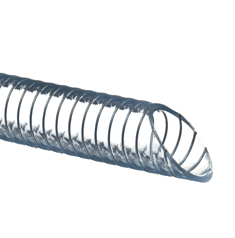 Wąż ogrodowy METAL-FLEX ze spiralą stalową 12 mm 1m wytrzymały do podlewania roślin i ogrodu | MF12