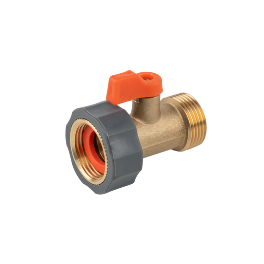 Przyłącze na kran GW 3/4" z zaworem i wyjściem GZ 3/4" SOFT, praktyczne i wytrzymałe | BR-S2232