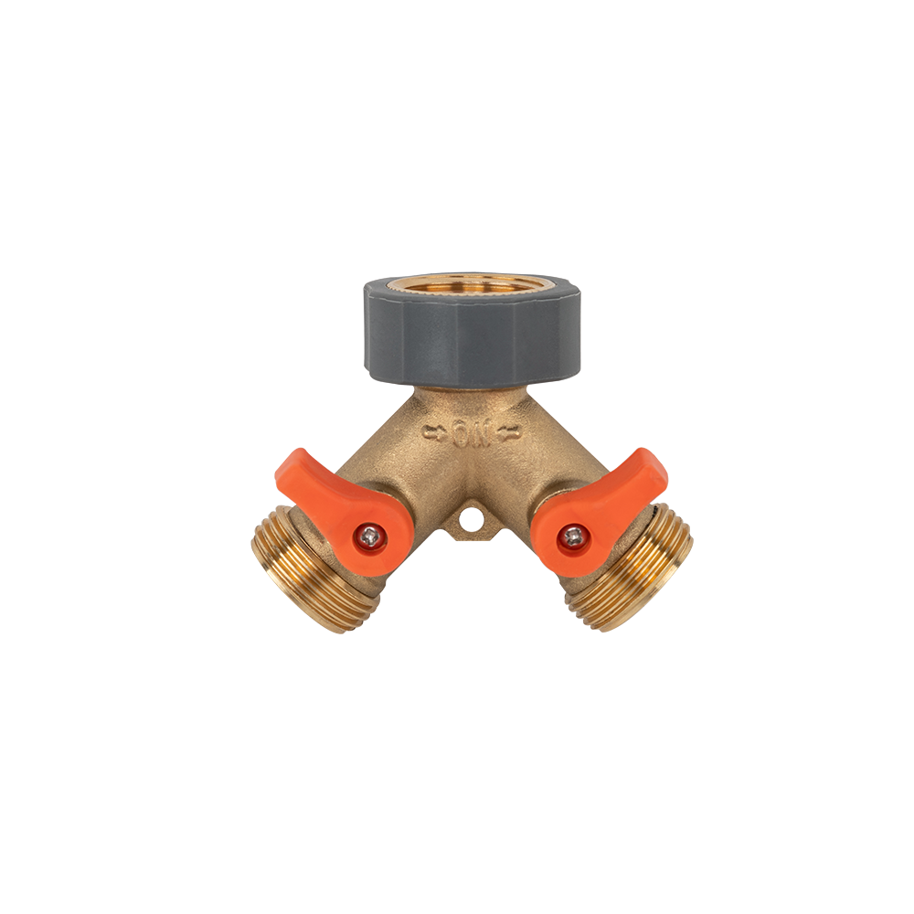 Trójnik SOFT 2x GZ 3/4" do przyłącza na kran GW 3/4", funkcjonalny i trwały | BR-S2234