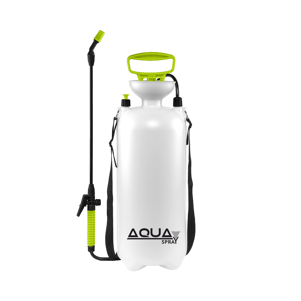 Opryskiwacz ciśnieniowy 8 L AQUA SPRAY do wygodnego rozpylania środków ochrony roślin i nawozów | AS0800