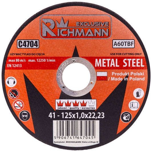 Tarcza metal 115x1 | C4700 - Centrum Techniczne Gałązka